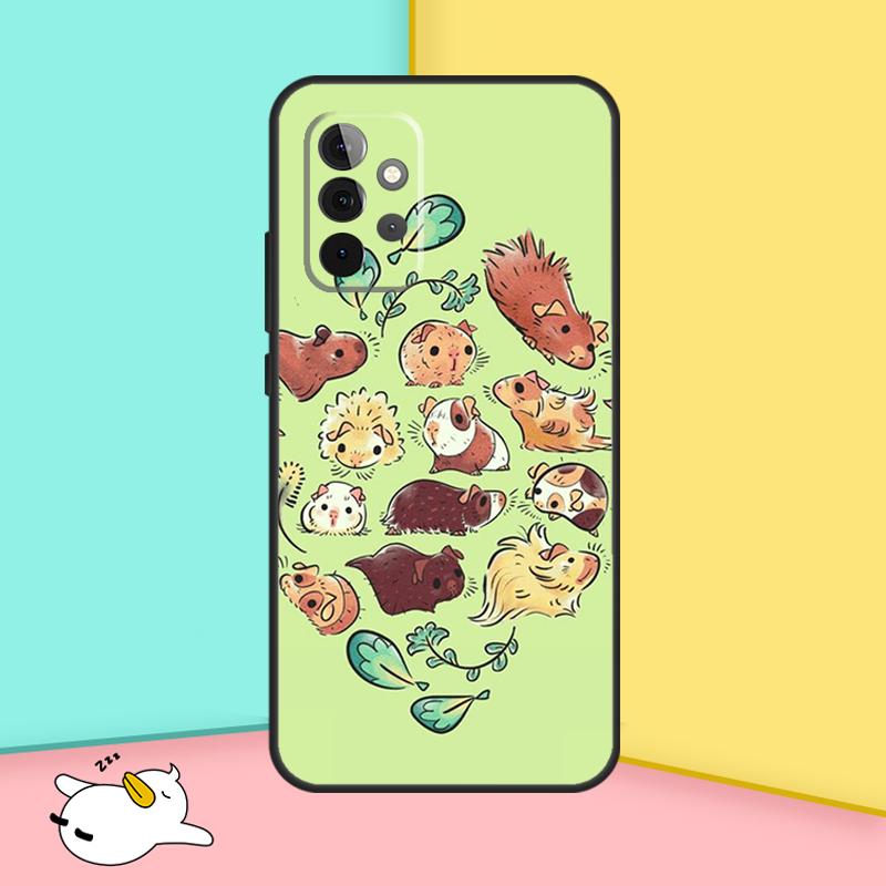 Guinea Pig Case For Samsung Galaxy A32 A52 A12 A14 A34 A54 A51 A71 A53 A33 A13 A15 A25 A35 A55 Cover