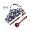 Korean Style Portable Cutlery: Wooden Chopsticks & Spoon Set for Students, Kids, Office Workers, and Travel