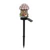 Mushroom Solar Lights, Mushroom House Statue, Fairy Cottage Garden Stake Lights, Waterproof Outdoor Landscape Lights for Yard Patio Lawn Pathway
