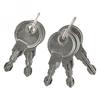Cam Lock Mailbox Accessories With 5 Keys Zinc Alloy