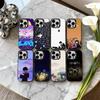 G-Game O-Omori-L Phone Case For iPhone17,16,15,14,13,12,11 Plus,Pro Max Black Candy Silver Plated Cover