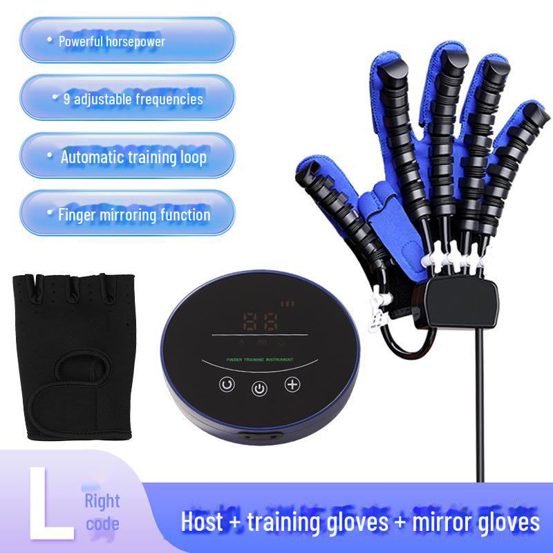 Intelligent Rehabilitation Glove Trainer for Elderly Stroke Patients, Finger Exercise Equipment