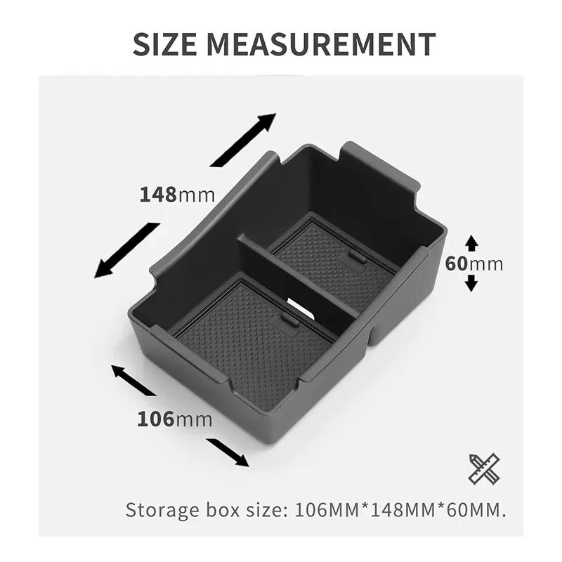 For Nissan Juke 2020-2025 Center Console Armrest Storage Box Tray Organizer Accessories Tidying Trunk Trunk Organizer Car Gadget