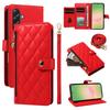 For Samsung Galaxy A56 5G/M56 5G Wallet Case with Straps,Rhombus Leather Stand Phone Cover