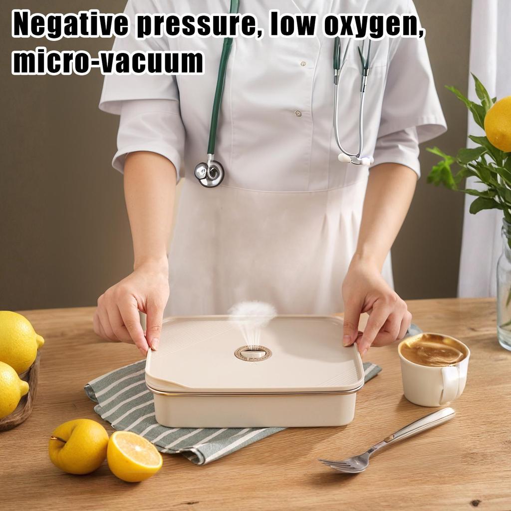 Food Storage Stainless Steel Microwave Safe Box Portable Food Container For Daily Outdoor Travel Family School Home Work Picnic
