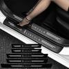 Car Door Carbon Fiber Sill Protector Sticker Accessories For Lincoln MKZ Town-car Aviator Navigator MKX Energy Flyer New Diecast qnl0