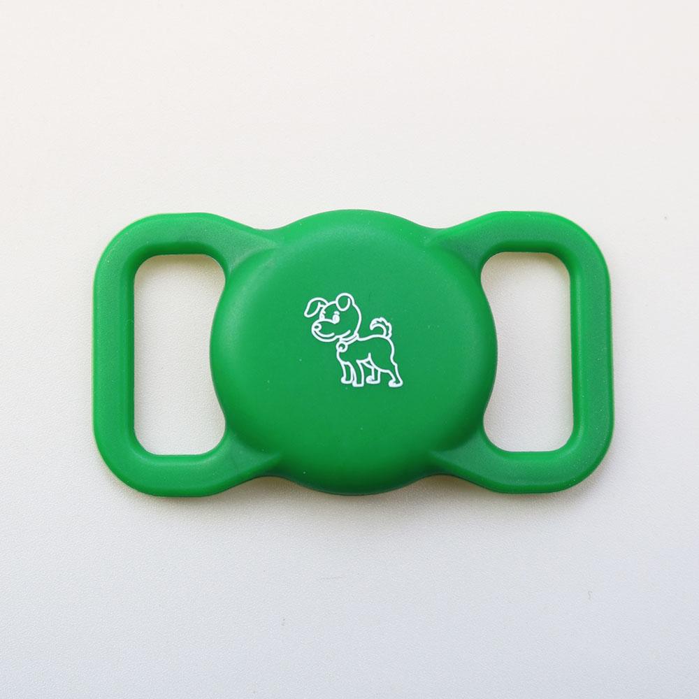 Silicone World Pet Silicone Protective Case GPS Finder Dog Cat Collar Loop For Apple Airtags For Apple Locator Tracker Anti-lost
