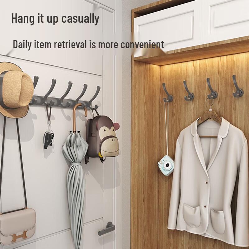 No-Drill Adhesive & Suction Cup Hooks