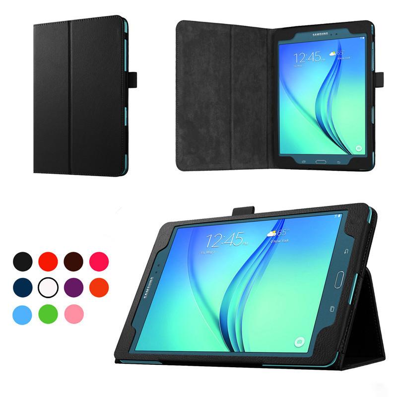 Flip Tablet For Samsung Galaxy Tab A T550 T555 SM-T550 9.7 PU Leather Stand Tablets Funda for Samsung Galaxy Tab a SM T550 Case