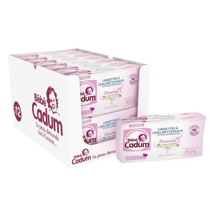 Buy Cadum Baby Cleansing Water Wipes 912 Wipes 12 Sets Of 76 Baby Cadum At Affordable Prices Price 44 Usd Free Shipping Real Reviews With Photos Joom