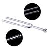 440Hz A Tone Tuning Fork Violin Tuner Hammer Stainless Steel Musical Tuning Fork Lightweight Portable Tuner with Storage Box