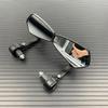 Kolfiber Motorcykelstyre Spegel 7/8'' 22mm Styrände Spegel Backspegel För Honda CB1000R CB650 CB500F Motorcykeltillbehör