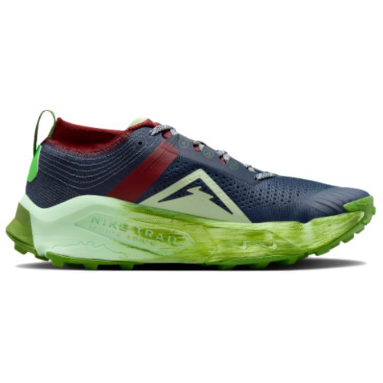 New Nike ZoomX Zegama Thunder Blue Chlorophyll Dark Team Red Summit White DH0623-403