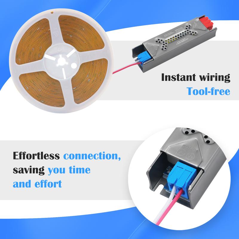 Ultra Thin Lighting Transformer 110V 220V To 12V 24V 60W 100W 200W 300W 400W Heat Dissipation Power Supply For LED Strip Adapter