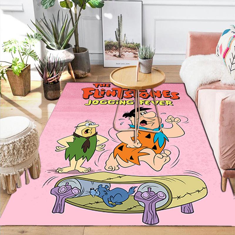 Stone Age Family Rug Floor Mat for Living Room or Bedroom Soft and Comfortable Carpet a Gift for Birthday and Holiday.MFF0918490