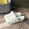 Vară, moda unisex, sandale confortabile de plajă, papuci cu talpă groasă, sandale anti-alunecare, impermeabile, pentru femei, bărbați