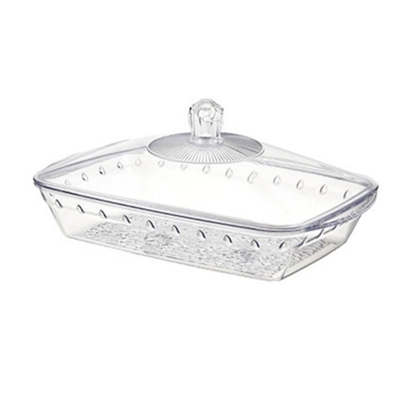 Contemporary Dining Table Accessory Platter For Fruits And Appetizers