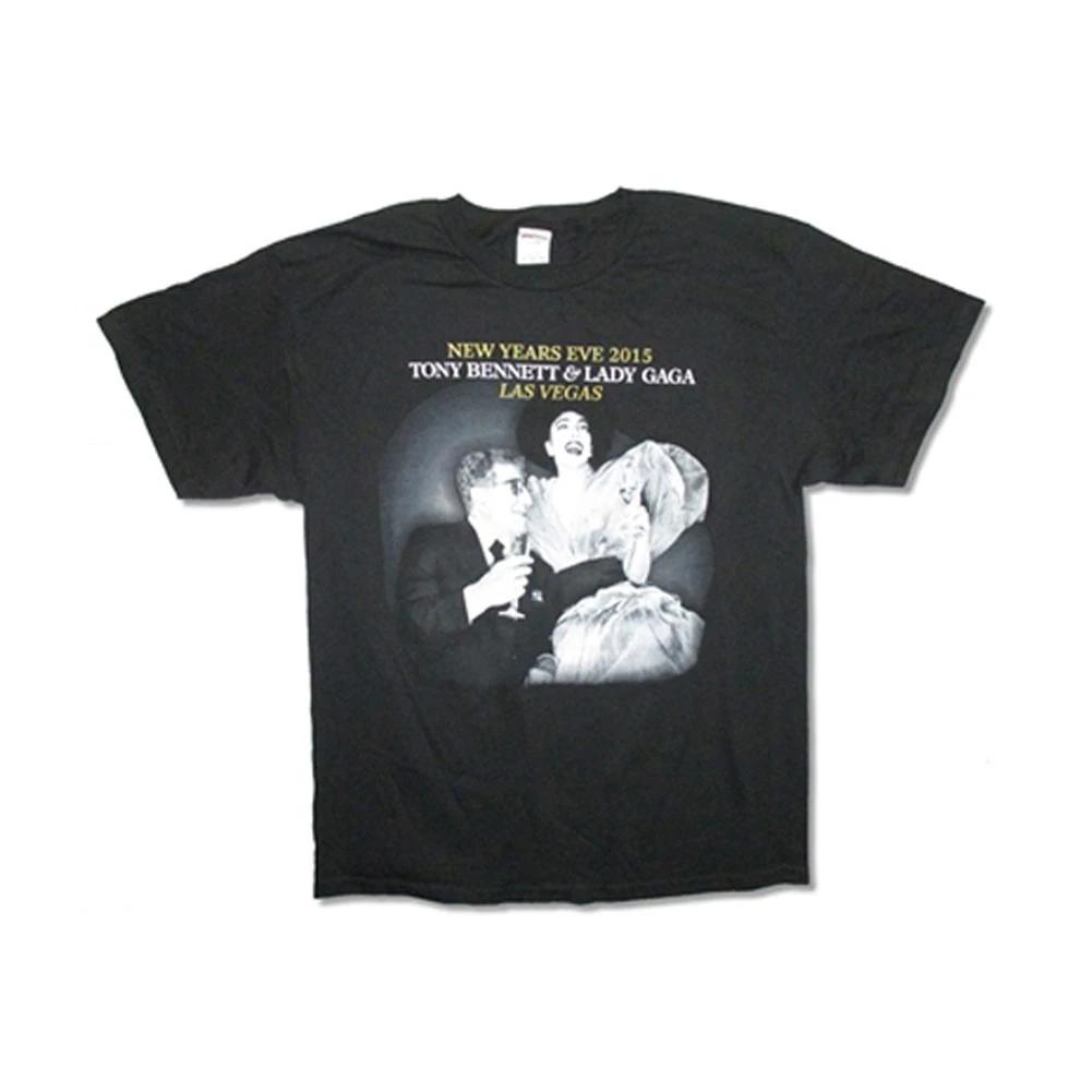 Men s Lady Gaga 2015 Las Vegas Event T-shirt Medium Black M