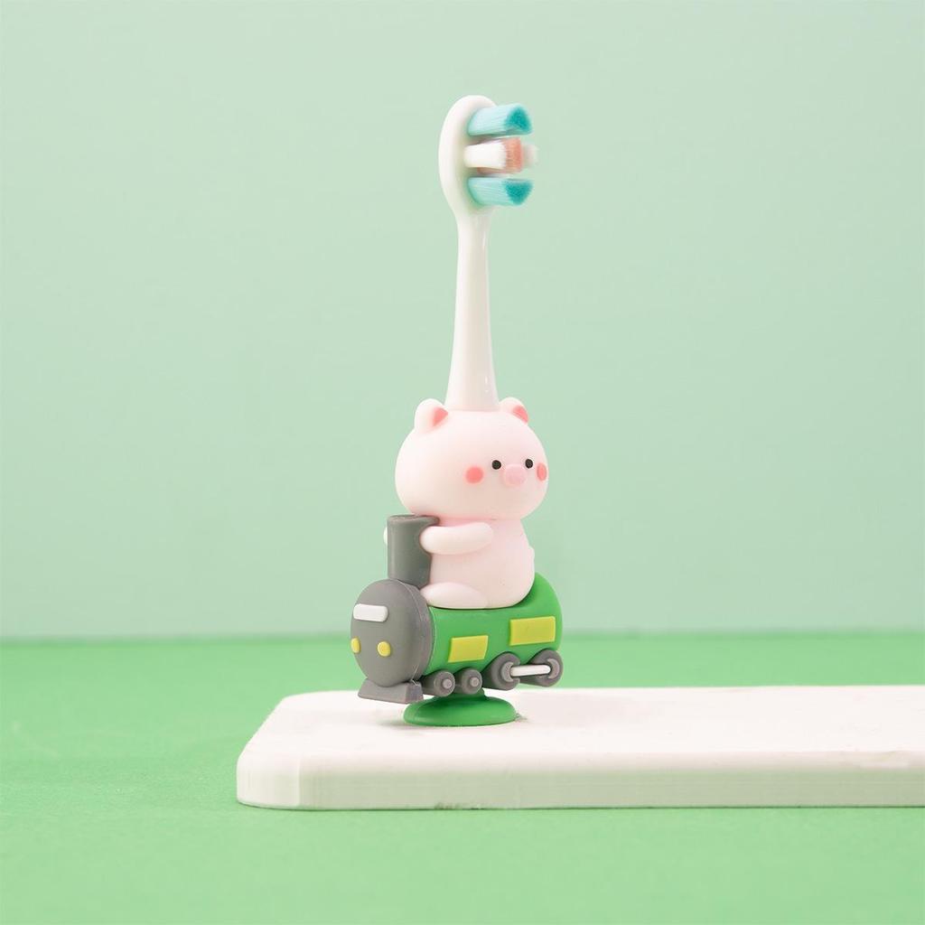 Children's Soft-Bristle Toothbrush for Teething Infants & Toddlers, Gum Protection, Cute Cartoon Design
