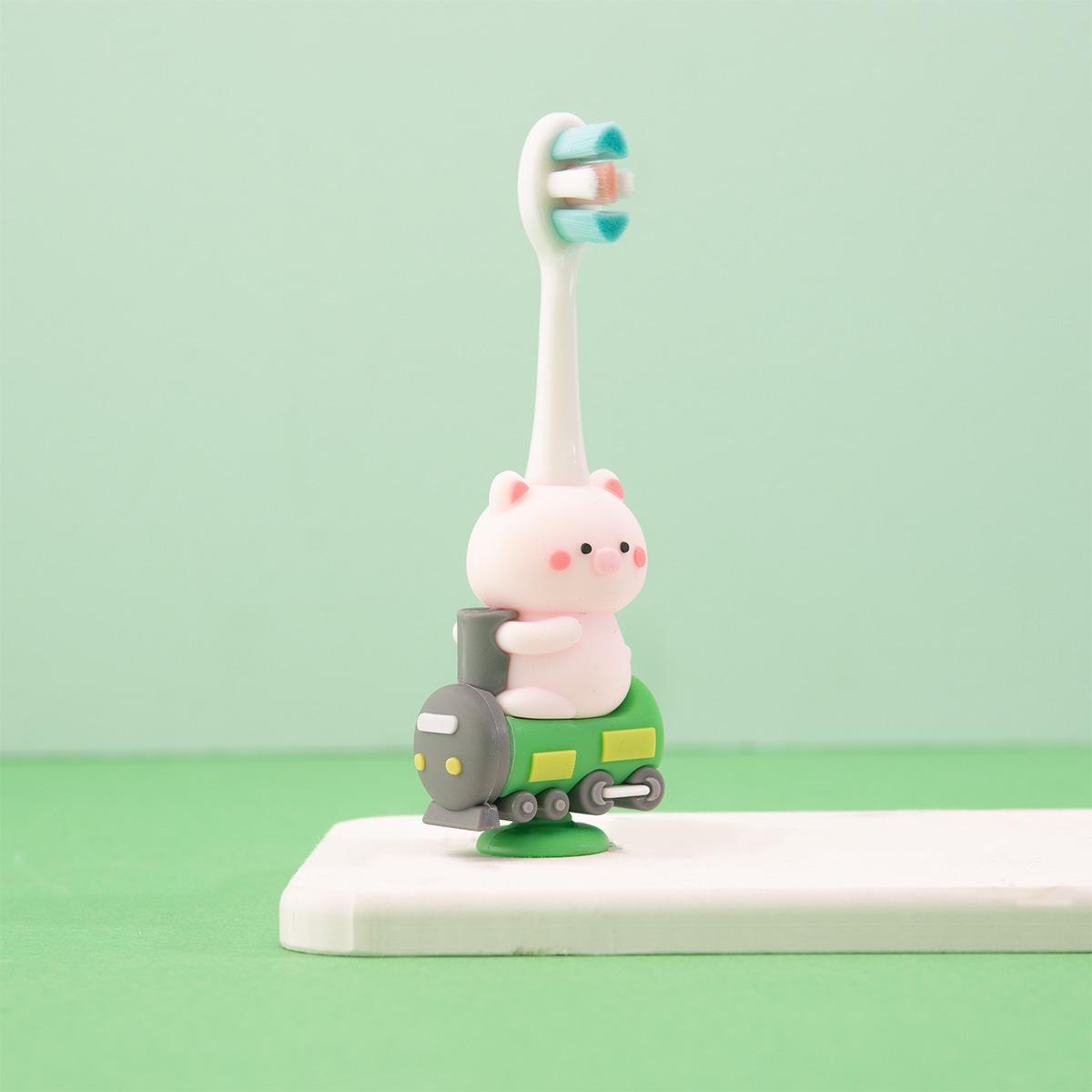 

Children s Soft-Bristle Toothbrush for Teething Infants & Toddlers, Gum Protection, Cute Cartoon Design