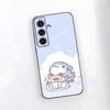 Cute Anime Shark Phone Case For Samsung A25 A13 A33 5G A54 A36 A35 A56 A52 A14 Shockproof Soft Cover