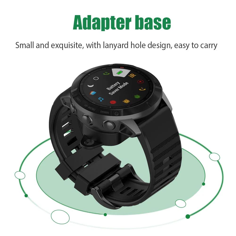 2 In 1 Type C Micro Charger Dock Smartwatch Charging Dock Adapter  For Garmin Fenix 7 7X Instinct 2 Venu 2 Plus Forerunner 158 5