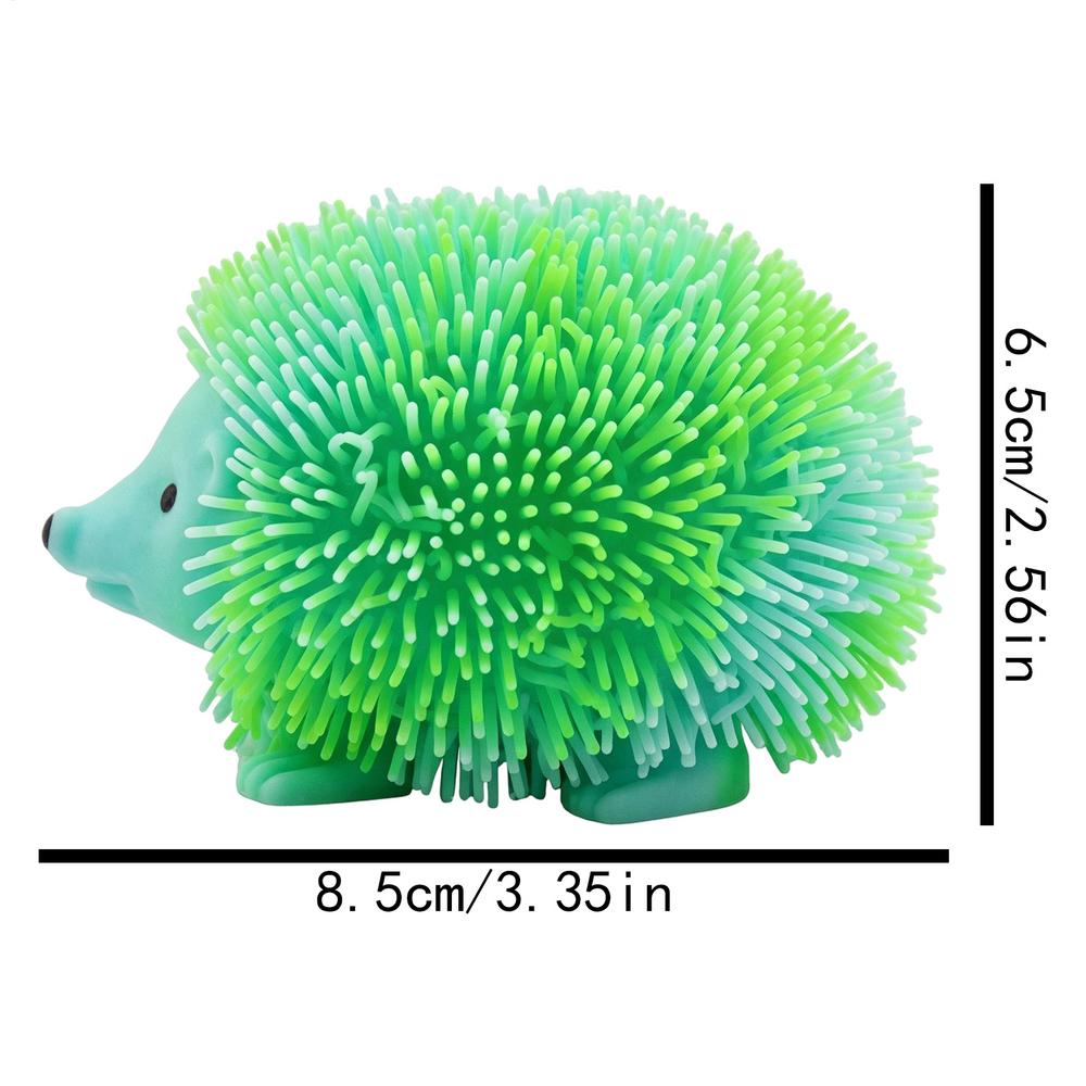 Sensory Squeeze Toy Boredom Relief Dough Animal Craft Soft Slow Rising Hedgehog Stress Toy for Adults Students Play Indoor Work