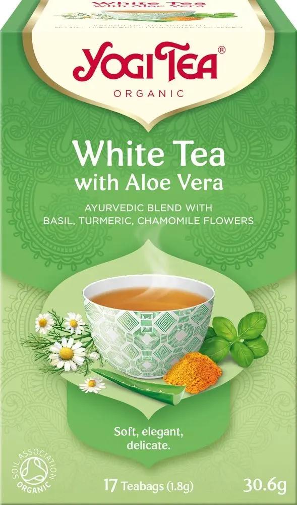 WHITE TEA WITH ALOE VERA ORGANIC (17 X 1.8 G) 30.6 G - YOGI TEA