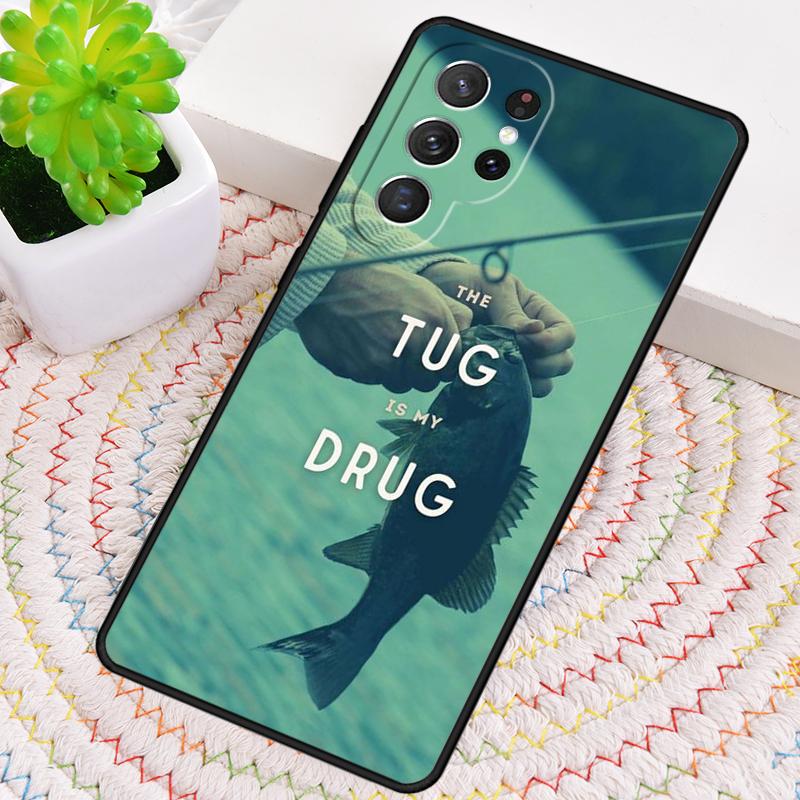 Fishing Quotes Angling Phone Case for Samsung Galaxy Note 10 Pro S26 Ultra S23 S24 FE S25 S21 S22 PLUS Shockproof Cove