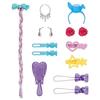 TAKARA TOMY Rainbow Curl Accessory Set Pretend Play Toy 3 and Licca-chan - Dress-up (Ages Up)