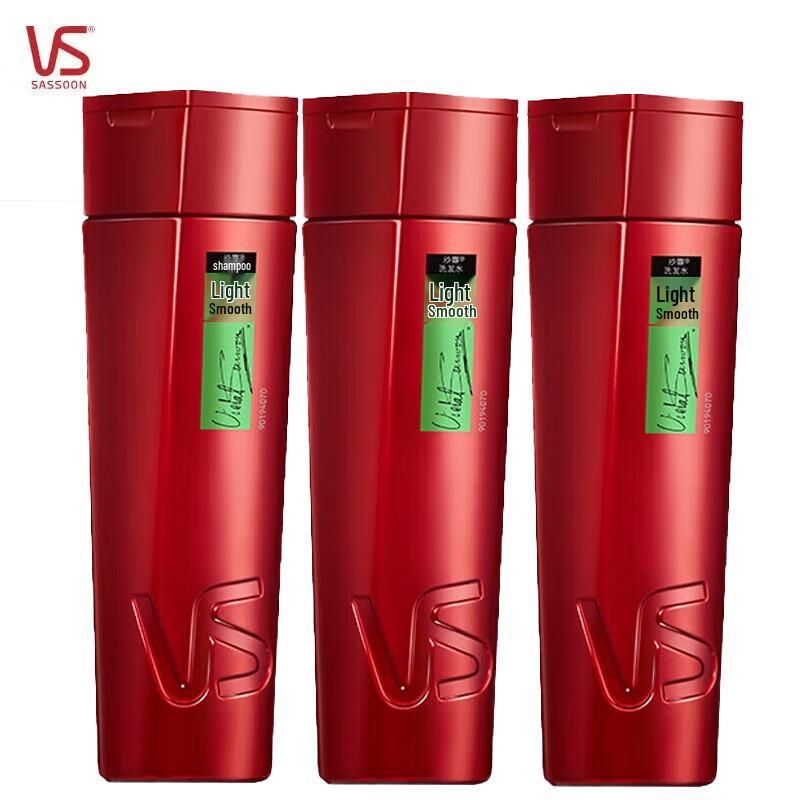 Vidal Sassoon Light & Smooth Shampoo 3-Pack