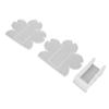 Flower Shape Epoxy Vase Mold DIY Reusable Strong Flexibility High Elasticity Resin Casting Mold