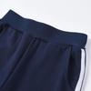 Dunkelblaue Kinder-Sporthose mit Streifen für Jungen - Grundschuluniform, Frühling/Herbst.