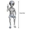 Alien Resin Decor Alien UFO Outdoor Gnomes Garden Statue Home Decor