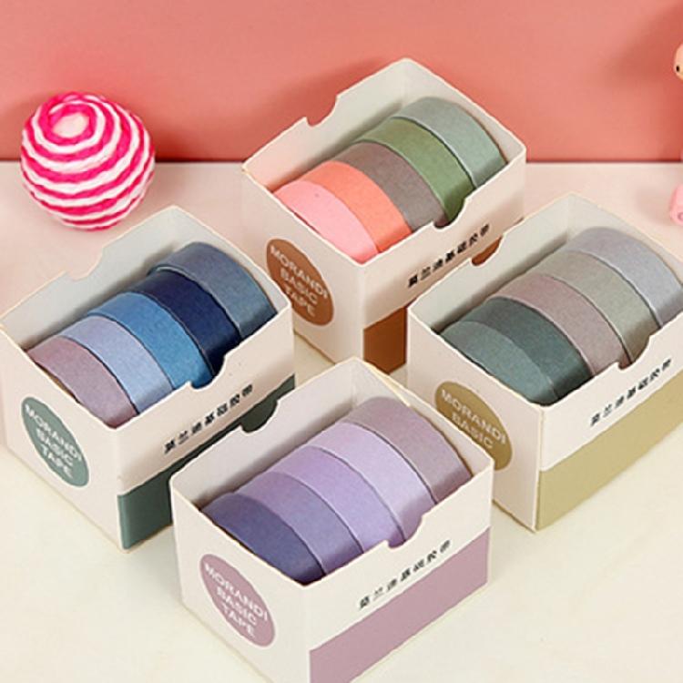 5 Rollen Dekoratives Klebeband Wasserfestes Papierklebeband Ästhetisches Klebeband für Basteln Scrapbooking Fotorahmen Tagebuch 10mmX2M