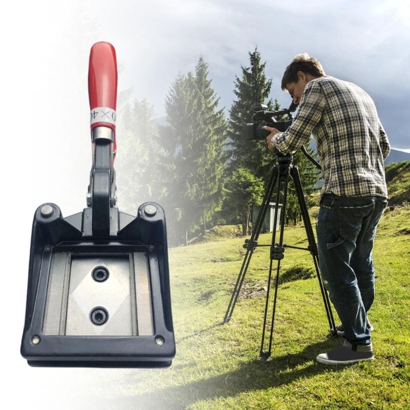 Photo Punch Keyring Picture Die Cutter Handheld Photography License Plier Cutting Tool Trimmer Portable For Outdoor Use