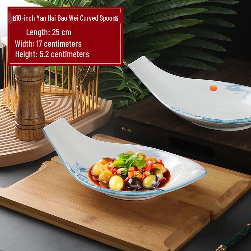 

Elegant Irregular Ceramic Dinner Plate