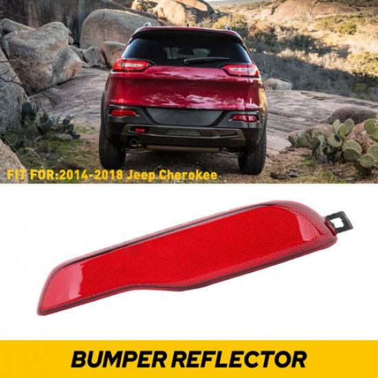 For 2014-2018 Jeep Cherokee Rear Passenger Side Bumper Light Fog Reflector
