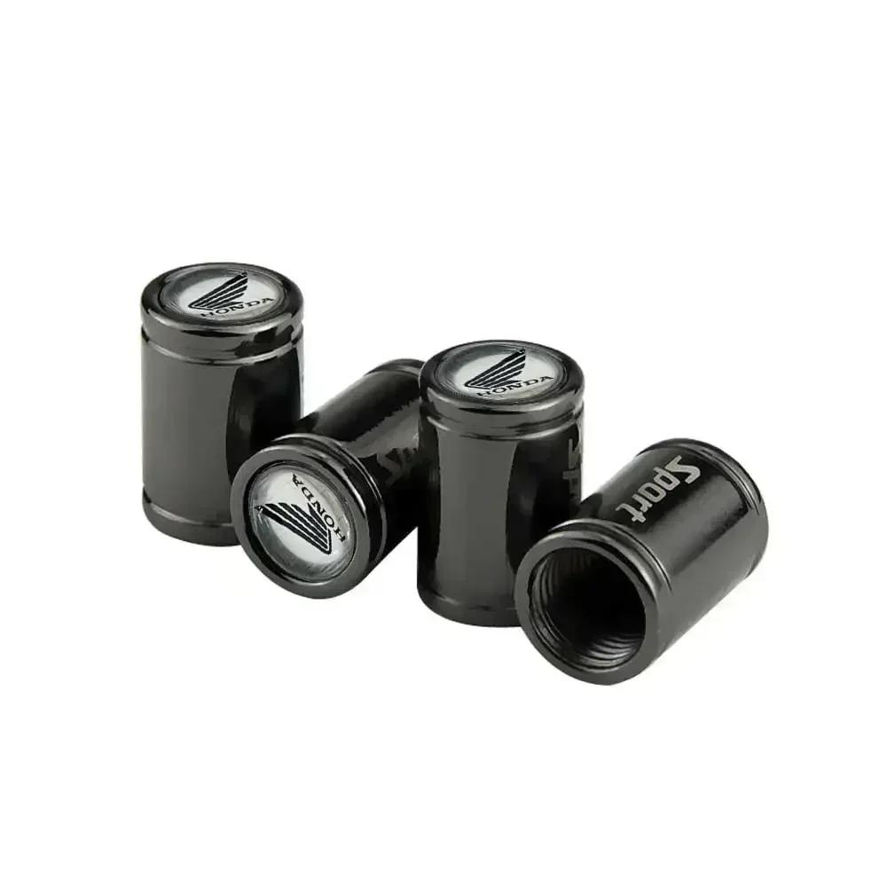 4pcs Car Wheel Tire Valve Cap Cover for Honda Civic FIT CRV Accord Jazz HRV Stepwgn Prelude Insight Odyssey CRZ 2025 Accessories