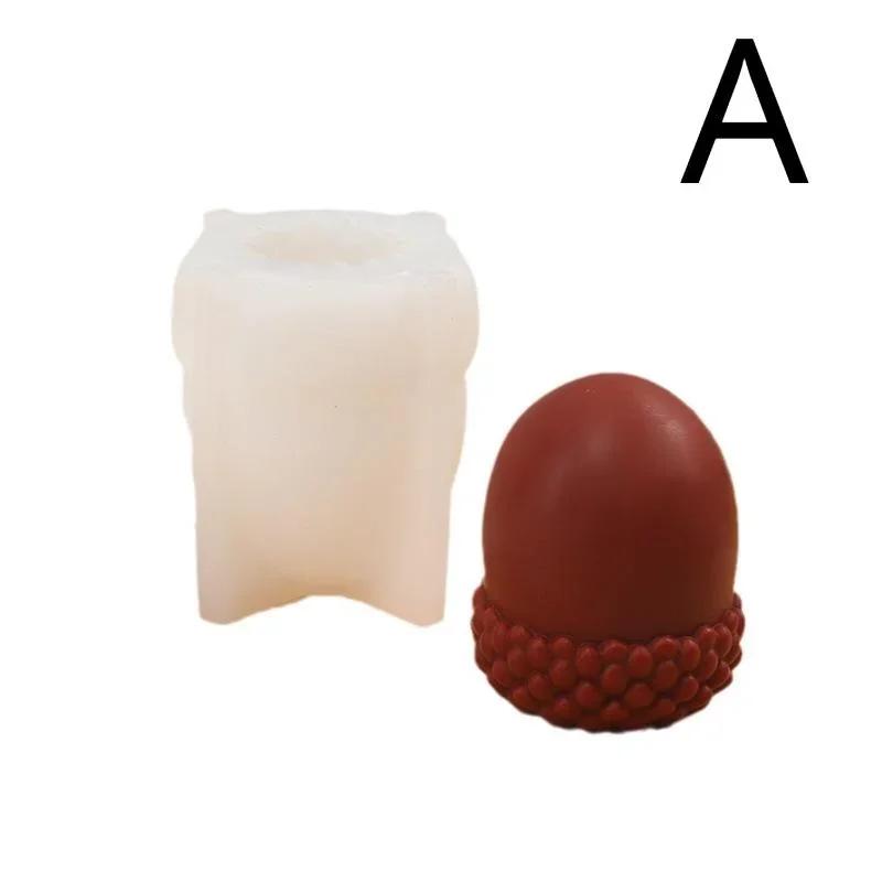 

Формы ручной работы 3D Силиконовая форма для свечей в виде шишки DIY Гипсовая смола Формы для выпечки шоколада из сосны Творческие подарки A