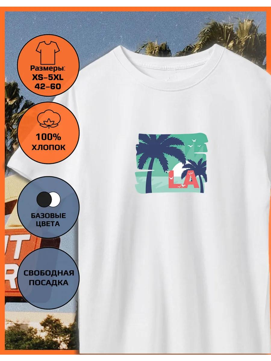 Los Angeles Print T-shirt M