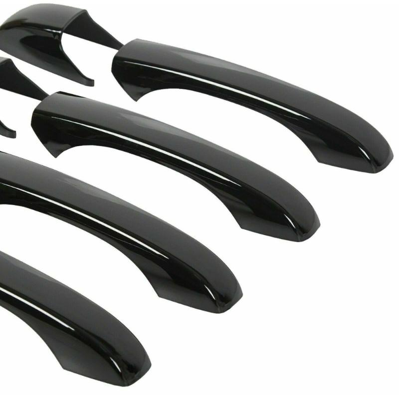 Pack Of 4 ABS Door Handle Covers with Anti Slip Grip & Easy Installation Vehicle Accessories for Multiple Automotive