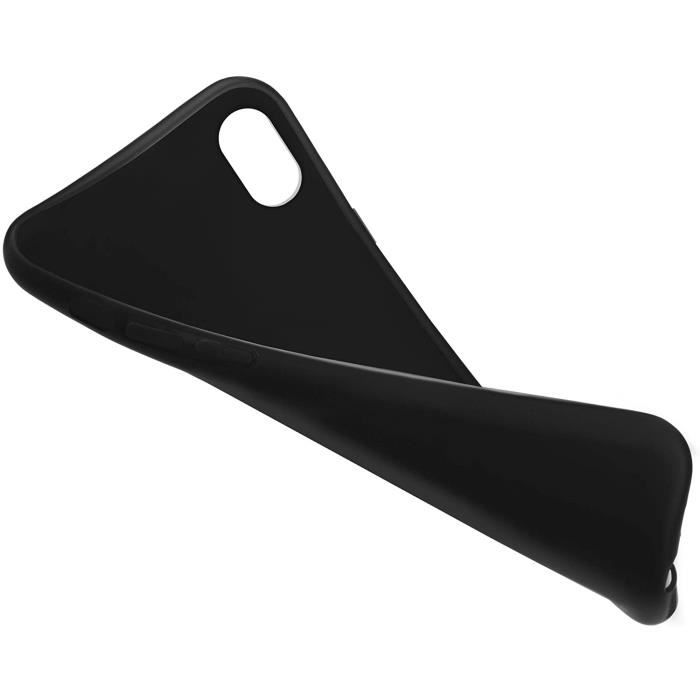 Silicone Case - LittleMonkey - Samsung A10 - Black - Matte Finish - Flexible