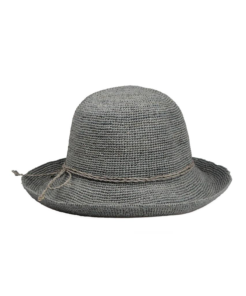 Kaliseumontapone Selma Raffia Cloche Hat Straw Hat