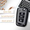 Abs Carbon Fiber Auto Key Fob Cover Case Remote Fit For Vw Volkswagen Golf 7 Mk7 Tiguan Mk2 Fit For Seat Ateca Leon Fr 2 Ibiza Fit For Skoda Octavia