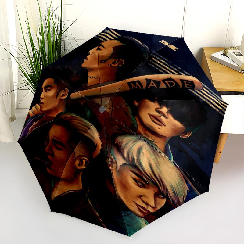 Big Bang: Explosive Energy Harmony Folding umbrella Suitable for all seasons 8 paraphenoid bones Sun umbrella outdoor travel