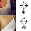 Piercing Round Surgical Steel Adjustable Nipple Nail Nipple Ring Body Piercing Jewelry Non-Piercing