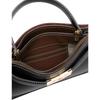 Tory Burch Lee Radziwill Top Handle Open Gold Hardware Calfskin Shoulder Crossbody Handbag Small Women Handbags Black 168954