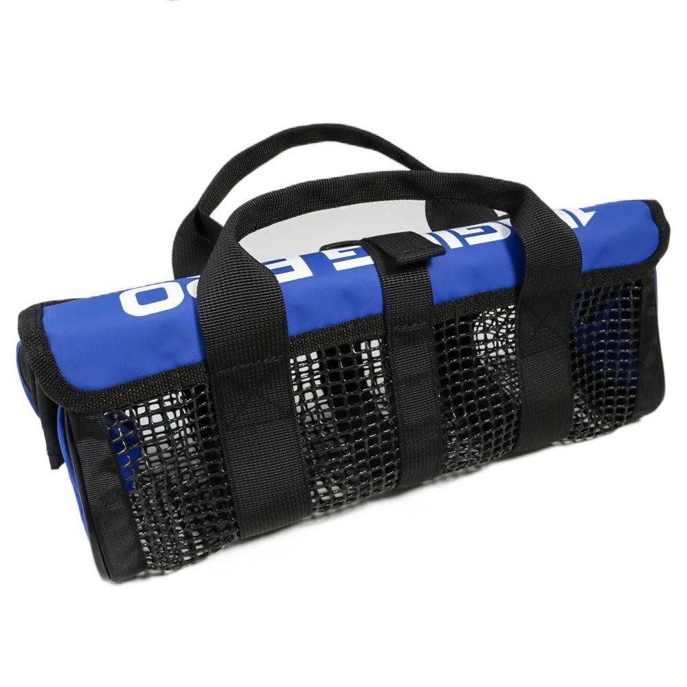 Metal Fishing Lure Bait Hooks Box Large Capacity Metal Jig Bag Fishing Jig Bag  Fishing Accessories