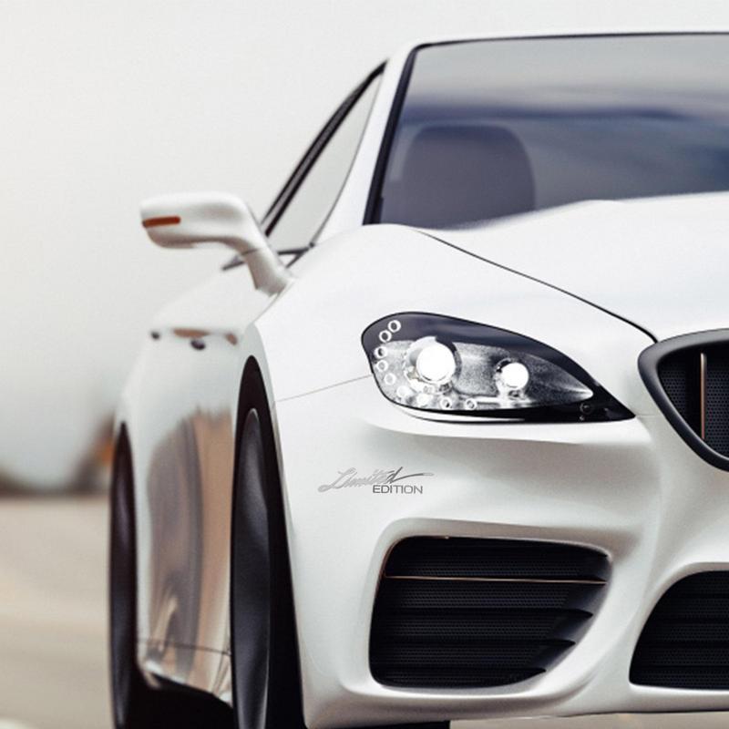 Car Limited Edition Metal Decal Car Trunk Badge Sticker Car Trunk Rear Emblem Badge Decal Sticker Car Emblem Metal Decal For